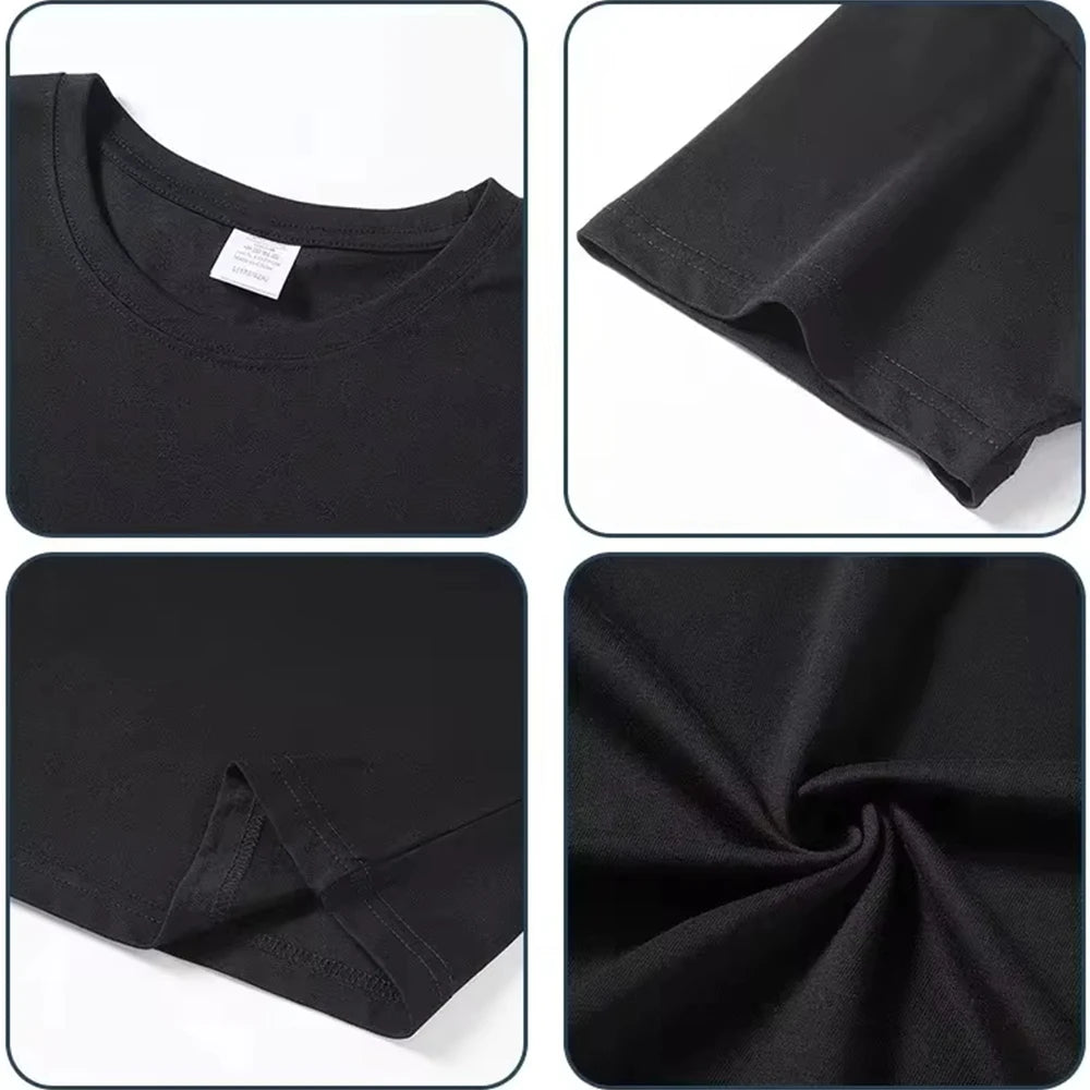 Summer Grunge Goth Y2K Cotton T-shirt