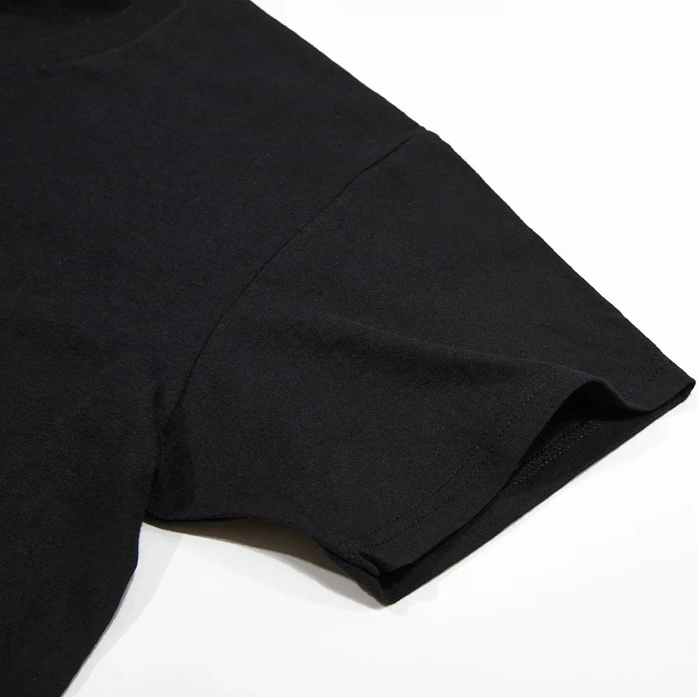 Summer Grunge Goth Y2K Cotton T-shirt