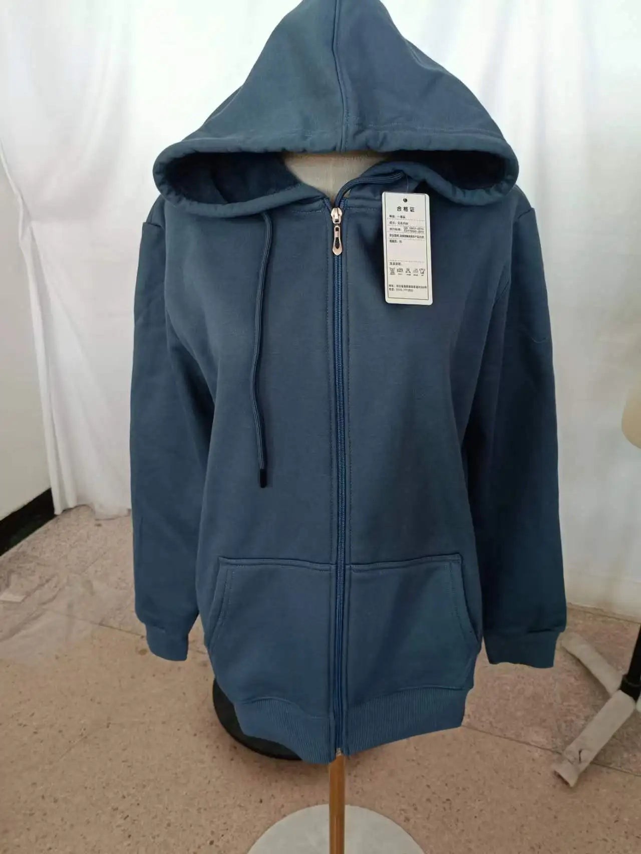 Big Size Hoodie Men Autumn Winter Fleece Hoodies